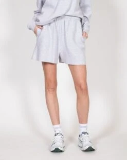 Brunette The LabelWaffle Knit Best Friend Shorty - Pebble Grey