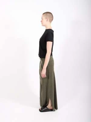 Nicholas KWrap Skirt - Olive Heather 17 Nicholas KWrap Skirt - Olive Heather - Image 15