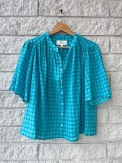 XirenaCarys Shirt - Aqua Blue