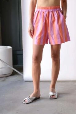 XirenaCaysen Short - Pomelo Stripe
