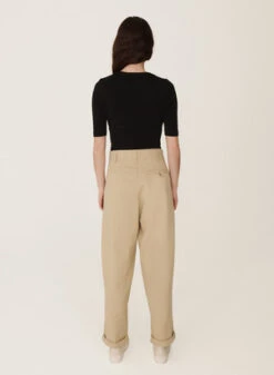 YMCEarth Keaton Organic Cotton Twill Trouser - Sand -CYNTHIA Clothing Shop YMC Earth Keaton Organic Cotton Twill Trouser Sand 20230831172522