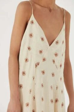 Zulu & ZephyrLinen Dress | Stone Daisy -CYNTHIA Clothing Shop Zulu Zephyr Linen Dress Stone Daisy 20230329234337 1