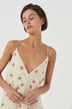 Zulu & ZephyrLinen Dress | Stone Daisy -CYNTHIA Clothing Shop Zulu Zephyr Linen Dress Stone Daisy 20230329234337