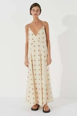 Zulu & ZephyrLinen Dress | Stone Daisy -CYNTHIA Clothing Shop Zulu Zephyr Linen Dress Stone Daisy 20230329234337 3