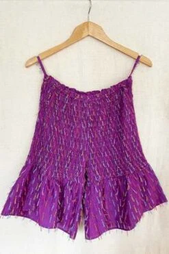 Abacaxiabacaxi Ruffled Smocked Shorts -CYNTHIA Clothing Shop abacaxi NYC Ruffled Smocked Shorts 20230310213533