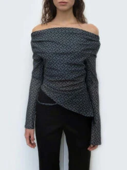 UNA HAYDEine Top - Sea Blue