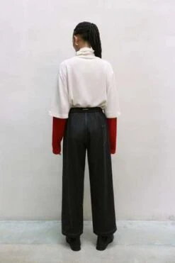 CorderaWool Relaxed Pants - Anthracite -CYNTHIA Clothing Shop wool relaxed pants in anthracite 20230927061016 2